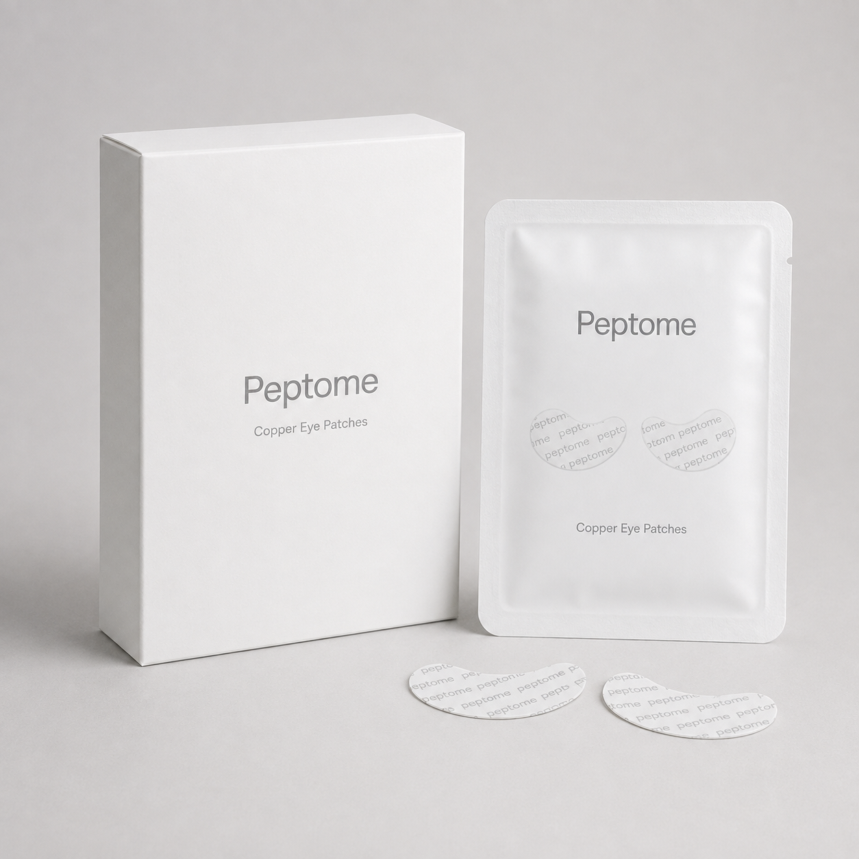 Peptome Copper Eye Patches box of six